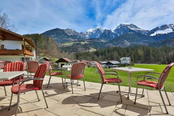 Frühstücksterrasse