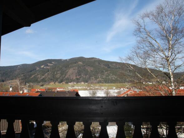 Ausblick auf den Teisenberg