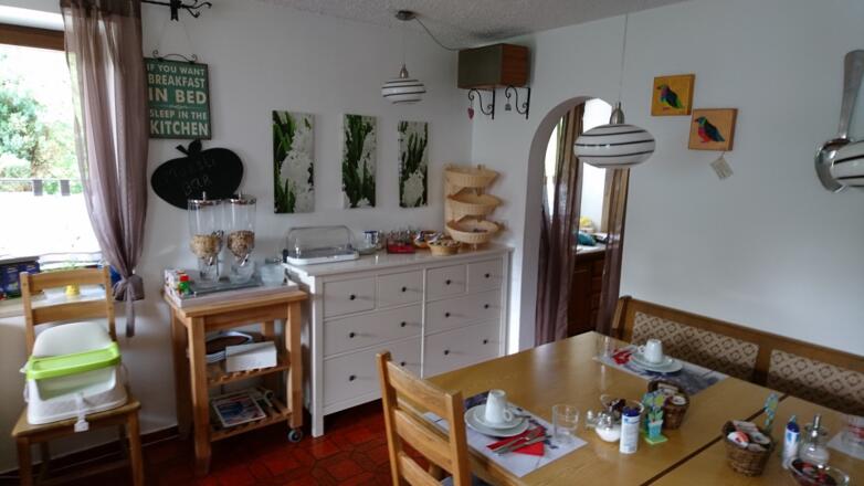 Pension Bergblick - Frühstücksraum