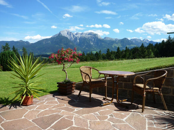 Blick von der Terasse