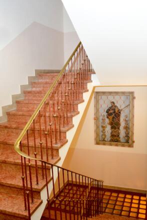 Treppenhaus Flötzinger Bräu