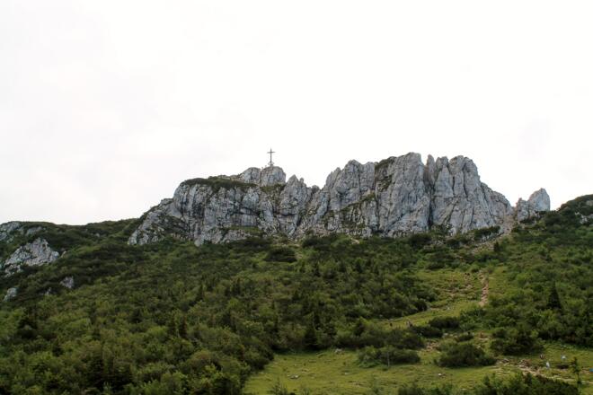 Hinauf auf den Berg - Kampenwand