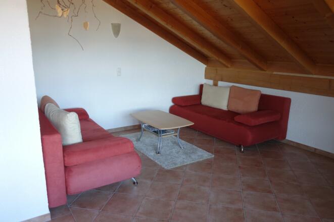 Wohnzimmer Ferienwohnung Schlosser
