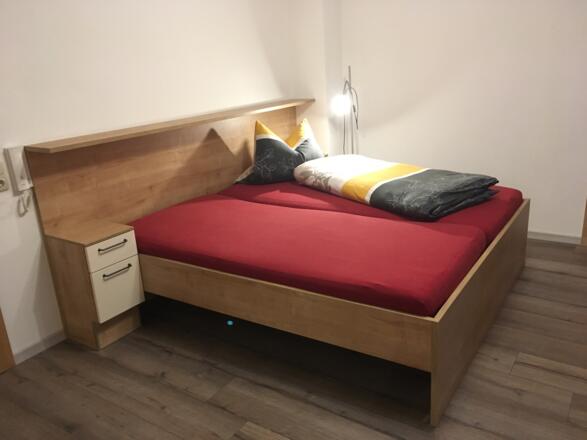 Schlafbereich Ferienwohnung Angerer