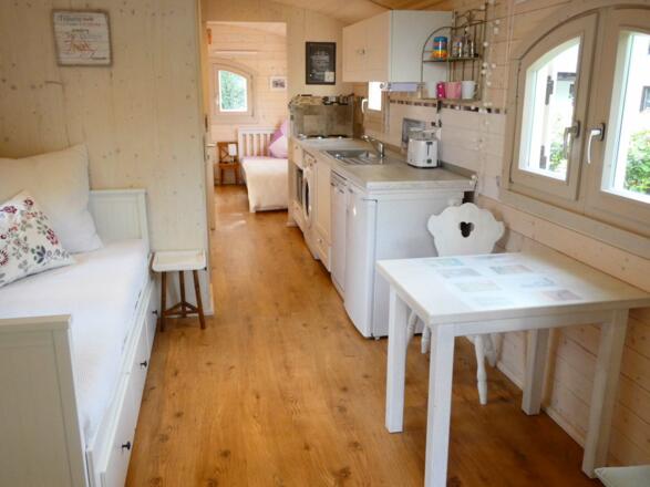 Nostalgiewagen Wohnbereich