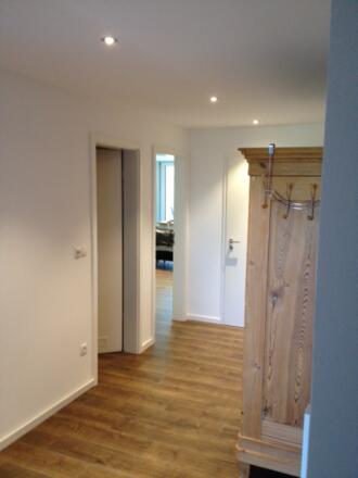 Fluransicht1 Ferienwohnung Von der Felsen