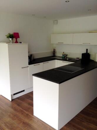 Küchenzeile Ferienwohnung Von der Felsen