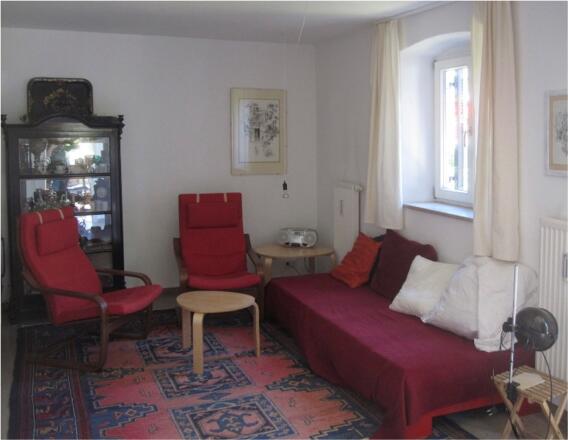 Wohnzimmer Ferienwohnung Meindl