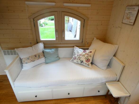 Nostalgiewagen Wohnzimmer