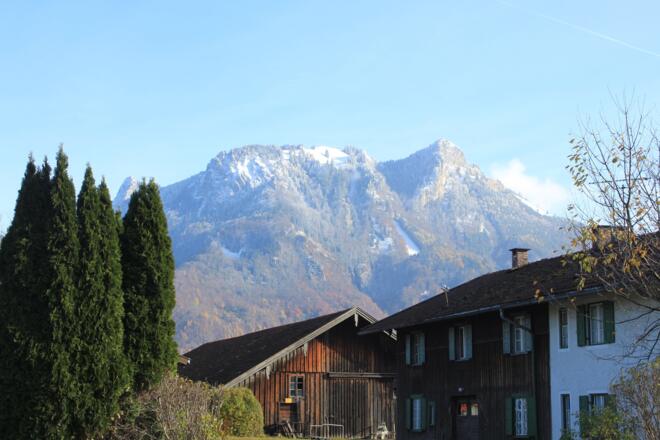 Panorame Blick zum Heuberg