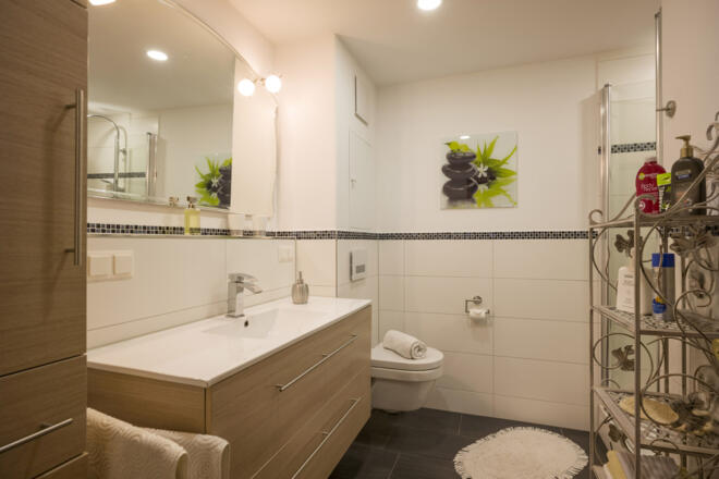 neu renoviertes Badezimmer