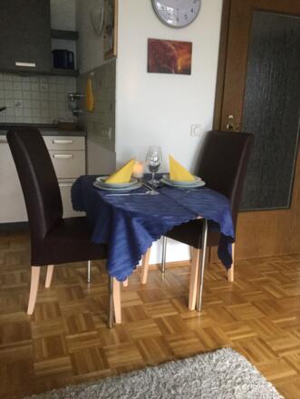 Essbereich Ferienwohnung Breuer