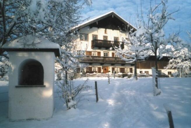 Ansicht Hof im Winter