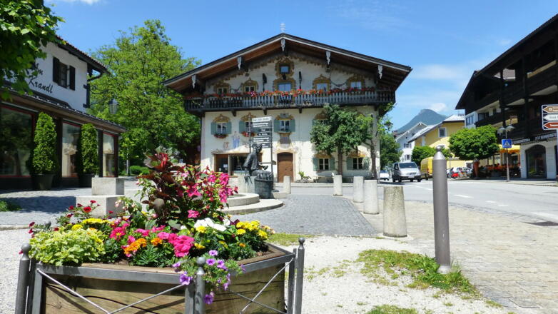 Ortsmitte von Oberaudorf