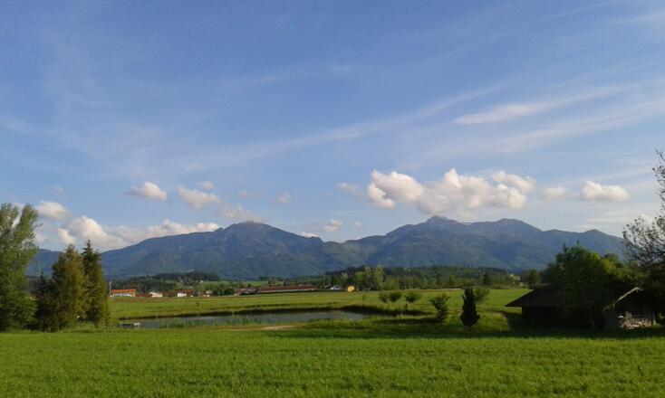 Unsere  Bergwelt an einem schönen Sommertag
