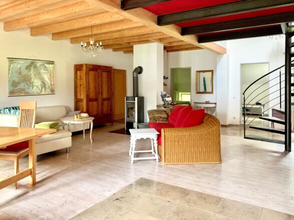 Ferienwohnung Ranesberger Wohnzimmer