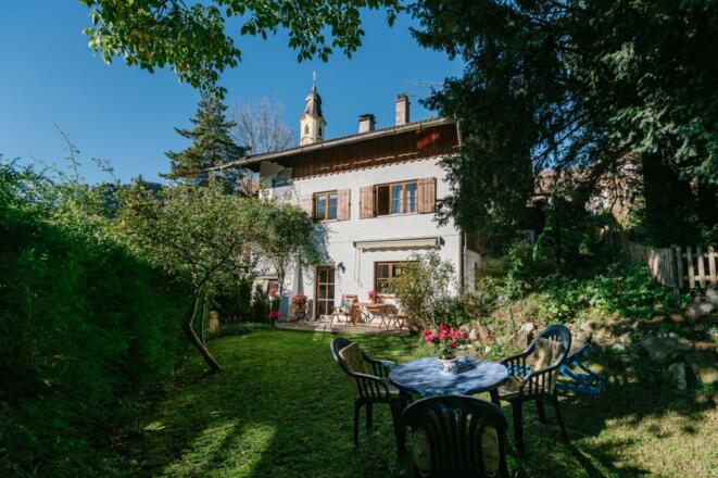 Hausansicht vom Garten