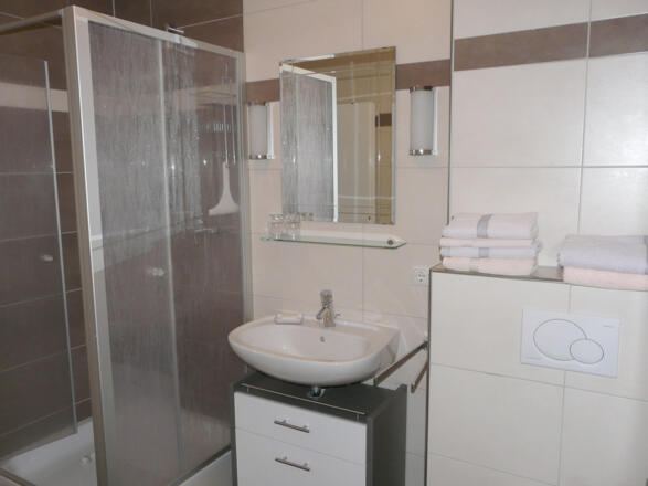 Neu renoviertes Duschbad