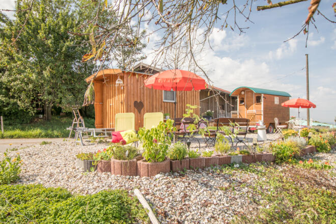 Unsere Schäferwägen - das Original im Chiemgau