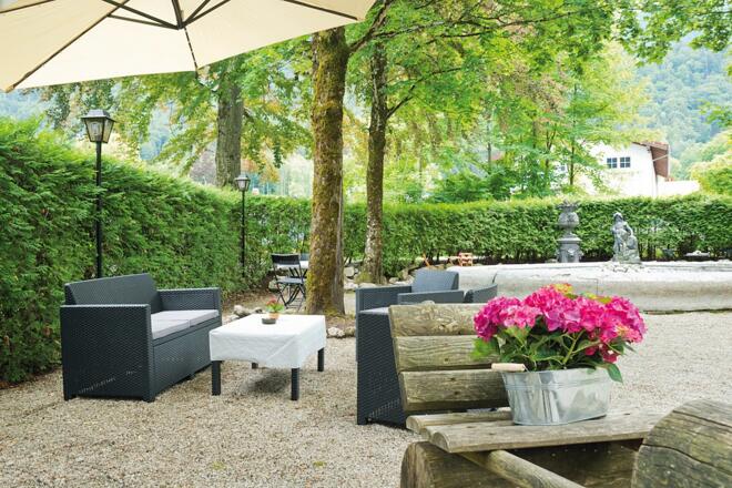 Hotel Hohenaschau Garten