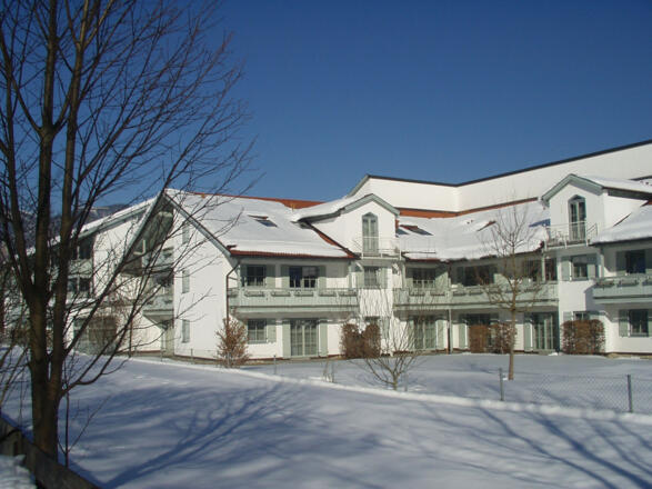 Unser Haus im Winter