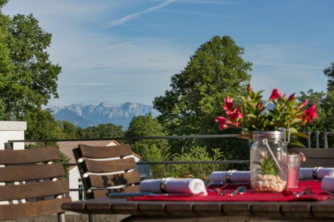 B &amp; O Parkhotel - Terrasse