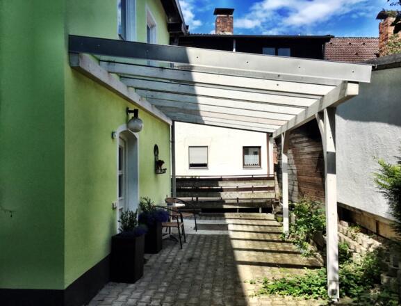 Eingang Ferienhaus Stadler