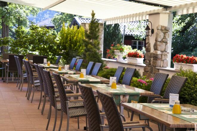 Hotel Weßner Hof - Terrasse