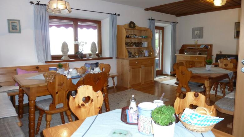 Gradlhof Frühstücksraum