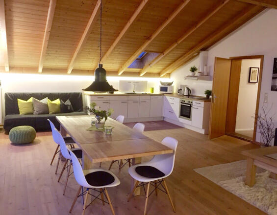 Ferienwohnung Kaiserblick - Wohnbereich