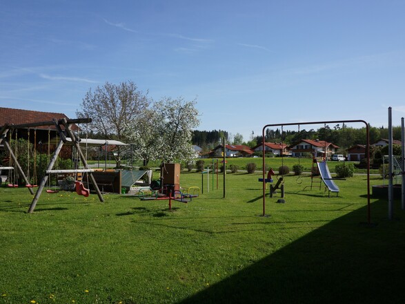 Spielbereich im Garten