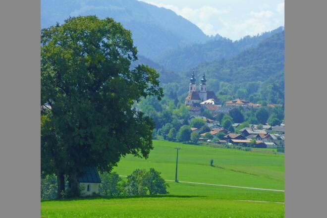 Ausblick auf Aschau im Chiemgau