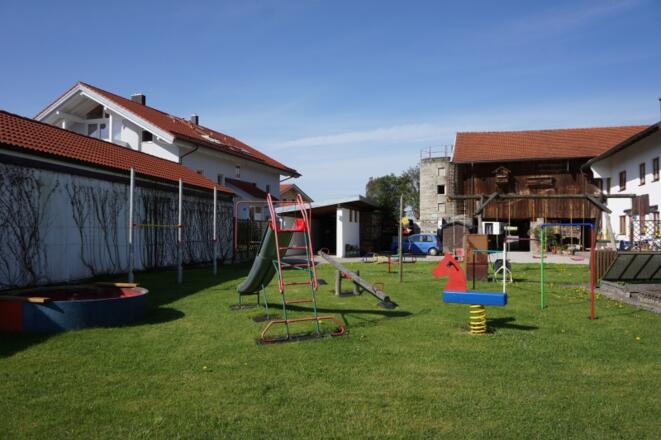 Spielbereich im Garten