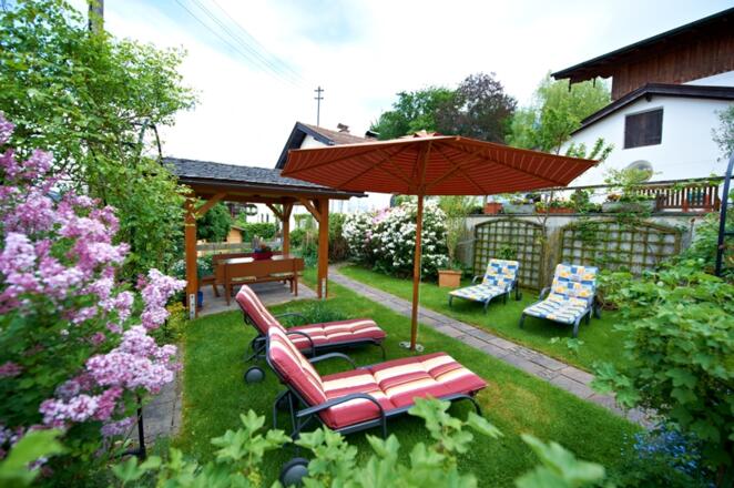 Gartenansicht2 Gästehaus Rosin