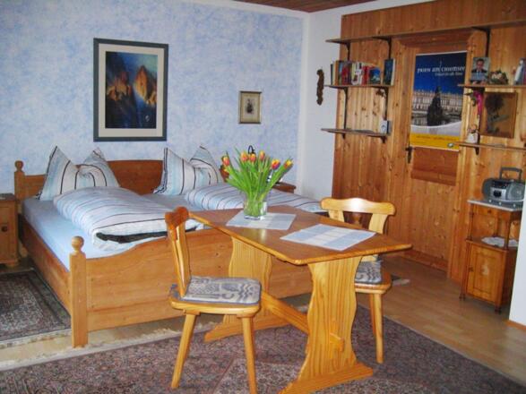 Schlafbereich Unterkunft Schulenburg