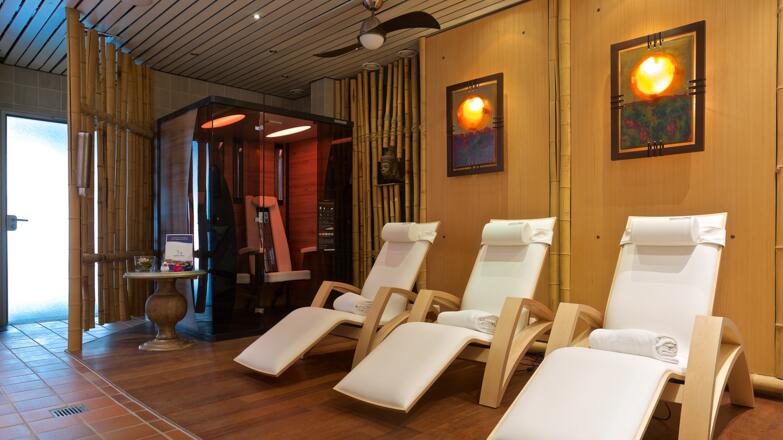 Yachthotel Chiemsee Ruheliegen Infrarot