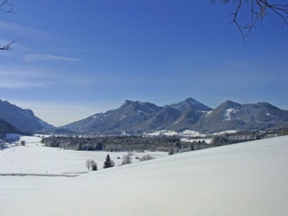 Winterblick auf das Zellerhorn