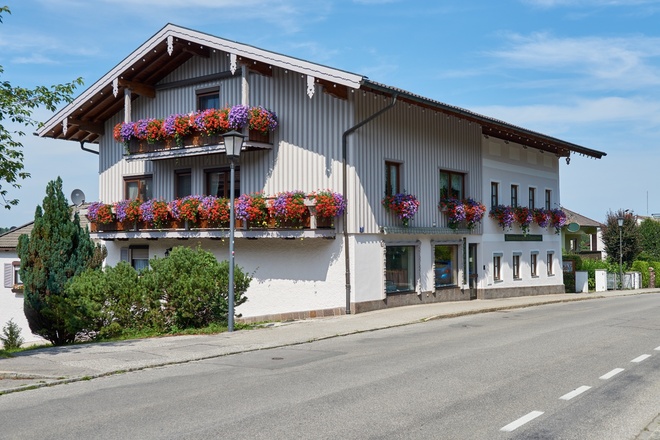 Westansicht Gästehaus Rosin