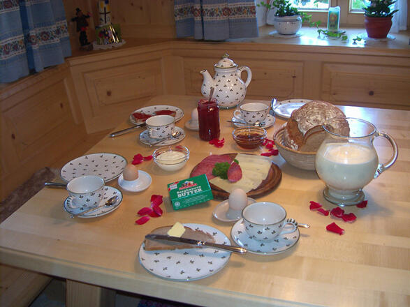 Frühstück auf Wunsch