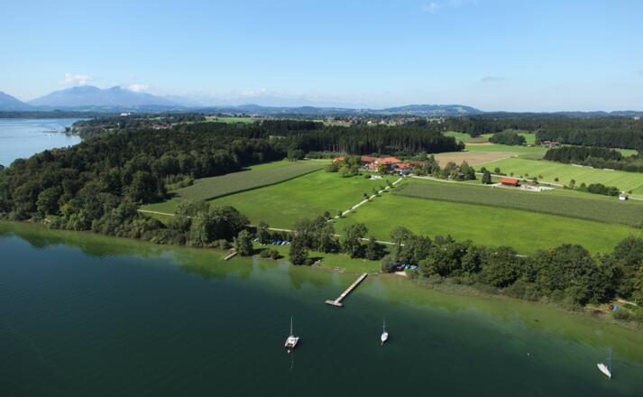 Schalchenhof von oben