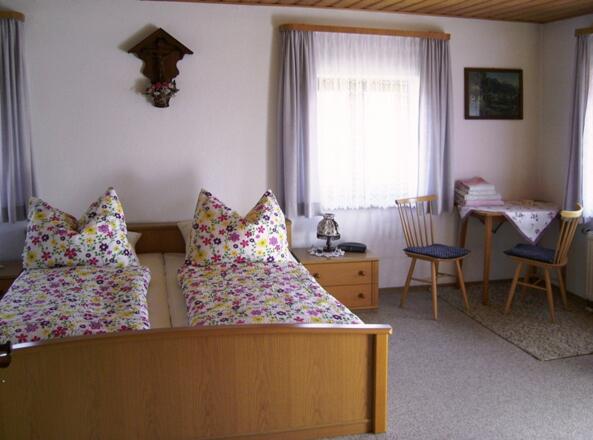 Beispiel Doppelzimmer Bett Unterkunft Freund