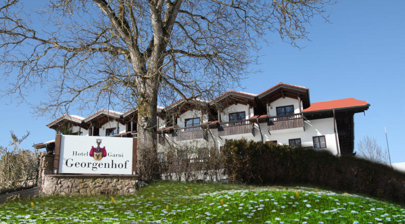 Hausansicht Hotel garni Georgenhof