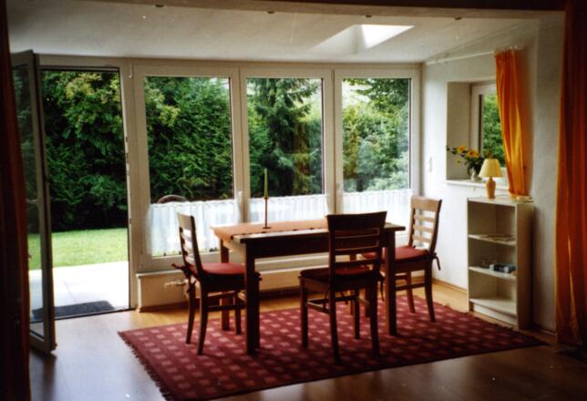 Tisch Ferienwohnung Haas