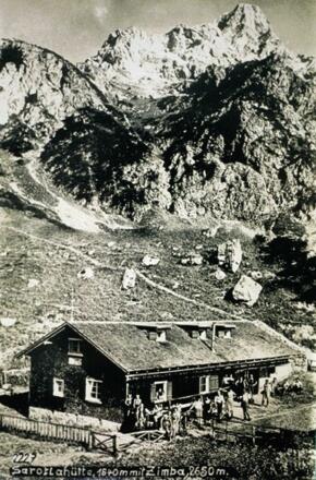 die alte Sarotlahütte