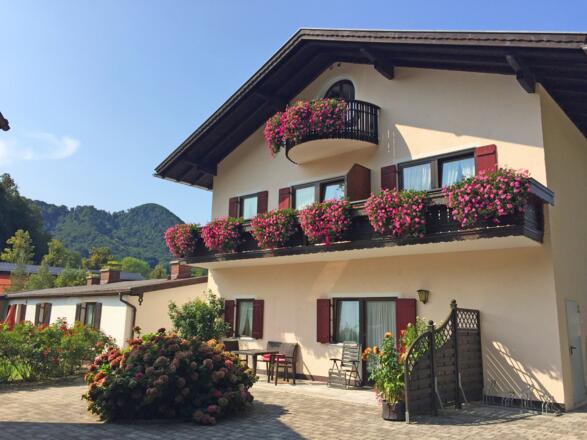 Hausansicht der Zimmer