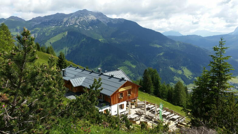 Im Hintergrund u.a. Daniel und Upsspitze