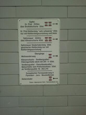 Vom Prielschutzhaus gehts weiter ...