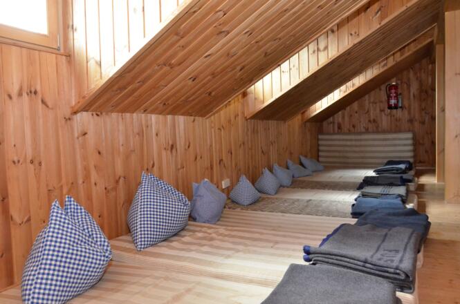 Lager in der Kürsinger Hütte