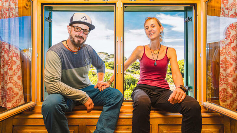 Hüttenwirtsleute Günter u. Gabi