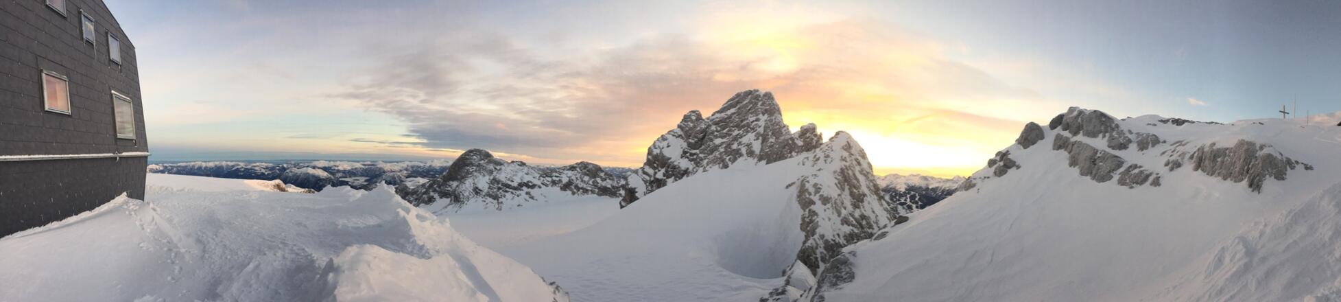 Panoramablick Seethalerhütte